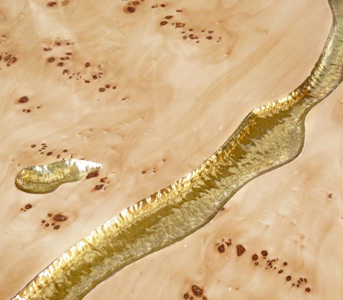طاولة القهوة الحديثة السوداء الطاولة المستديرة الرخامية القصرية للديكور في غرفة المعيشة 5