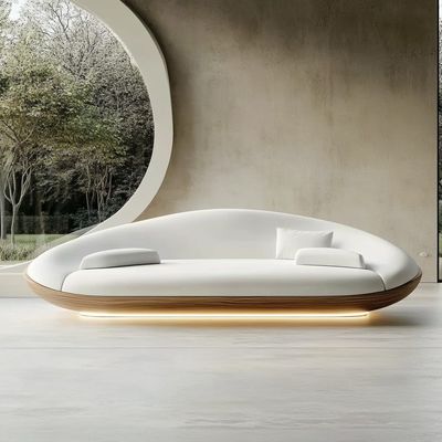 2 أرائك إيطالية من نوع الاستلقاء أثاث منزلي تصميم عصري فاخر لغرفة المعيشة