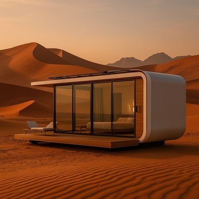 متينة باستخدام مختلفة الحاويات المجهزة مسبقا بيت صغير محمول المنزل الصغير المنزل النموذجي التخييم الفندق الكبسولة الفضائية